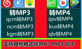 免费mp3格式转换器